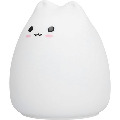 Veilleuses Table de Chevet Lumière Blanc Chaud Mode Respiration Alimenté par Batterie Chambres d'enfants Décor pour la Maison Chambre Chambre d'enfants Lampe de Robinet LED Portable en (1/5)