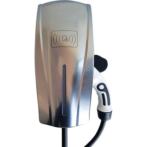 Stazione di ricarica veicoli elettrici FER WBS Smart da parete 7-22 kW con RFID e Wi-Fi