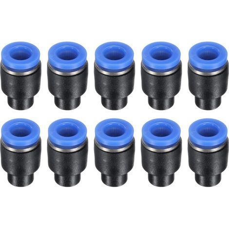 Confezione da 10 tappi di tenuta pneumatici per sistemi ad aria compressa da 6 mm (1/4)