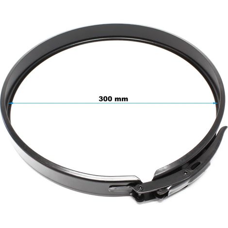 Pièce de rechange SunSun pour filtre à pression de bassin CPF-2500 : collier de serrage extérieur, filtre à pression pour bassin avec lampe UVC, système de filtration performant. (1/2)