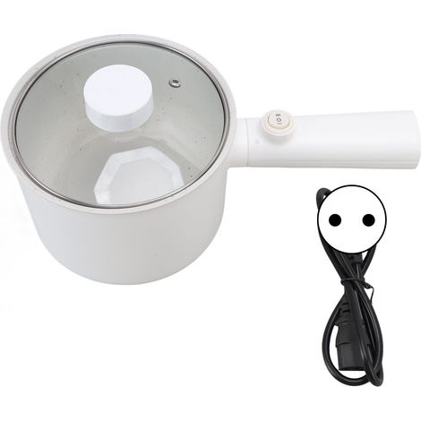Bouilloire électrique 1,8 L multifonction grande capacité pour friture, cuisson vapeur et ébullition, friteuse électrique 220V prise UE