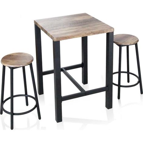 Set tavolo con due sgabelli (1/2)