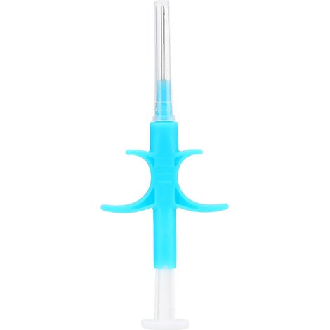 Transpondeur en verre pour micropuce animale avec seringue pour chien et chat, 1,4 x 8 mm / 0,06 x 0,31 po (1/5)