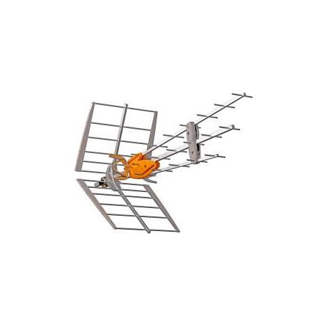 Antenne terrestre UHF DAT BOSS 17-42dBi – Technologie TForce – Réception optimisée LTE700 – Pour signaux faibles et zones critiques – Televes
