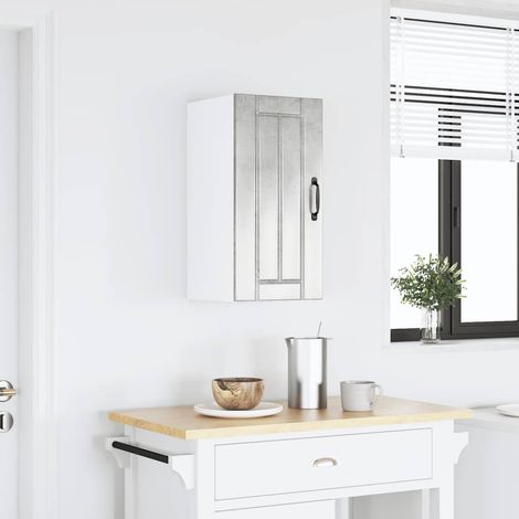 Maison Exclusive - Pensile da Cucina Lucca Grigio Cemento in Legno Multistrato