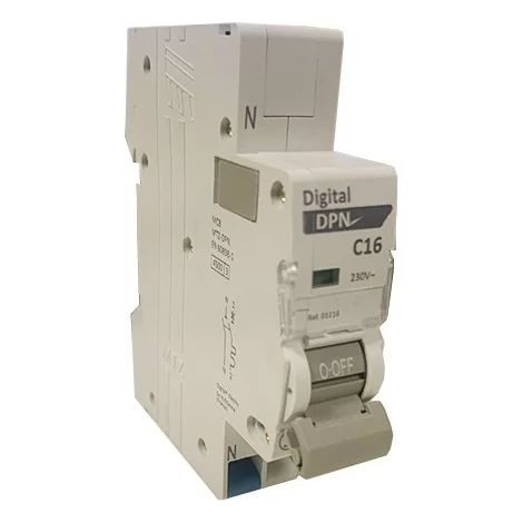 Digital 01116 Leistungsschalter 1P+N 16A 230V C Kurve 4,5kA