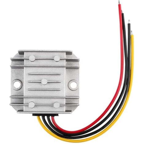 QORVA-Réducteur de tension Buck Converter, DC 48V Abaisseur à 12V 5A 60W, Transformateur de module étanche pour voiturette de golf Club Car