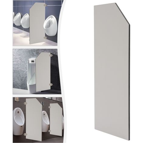 【Chauffage et ventilation】Cloison pour urinoirs, cloison de salle de bains Cloison de protection pour toilettes, écran mural pour urinoirs, cloison de toilettes pour hôtels, écoles, centres commercia (1/5)