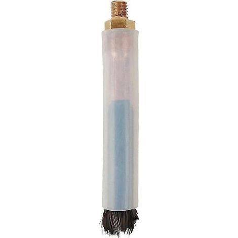 Brosse de nettoyage de soudure en fibre de carbone à filetage M10. Utilisée pour nettoyer, passiver et polir les soudures en acier après traitement TIG. (1/5)