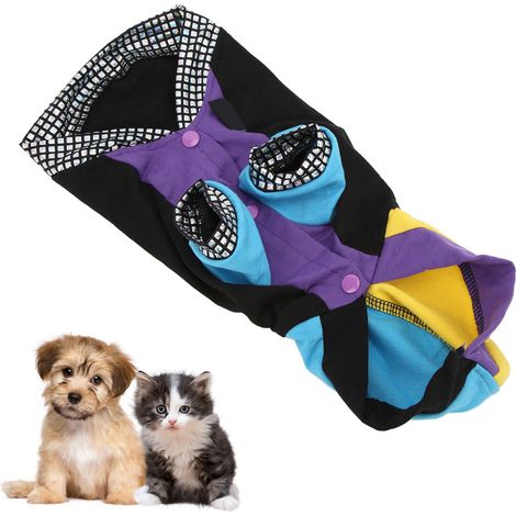 Costume Chien - Capuche Hiver Polaire - Boutons Pressoir - Pour Fêtes Et Quotidien - Taille XL (1/5)
