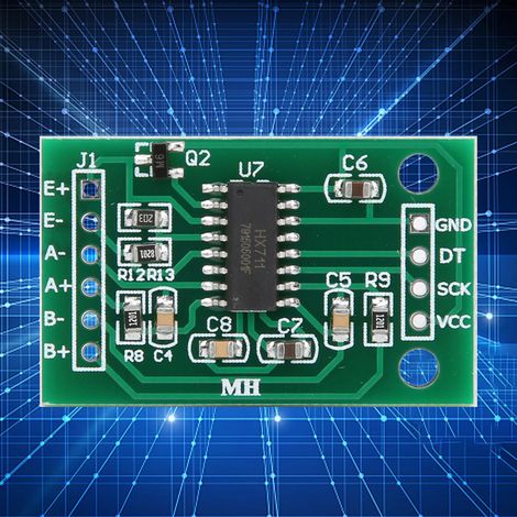 Module capteur de poids HX711 de 5 kg, balance électronique de haute précision, fournitures d'impression (1/5)