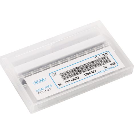 Jeu de forets CNC gravure PCB circuit imprimé carbure micro pointes 0,3mm.