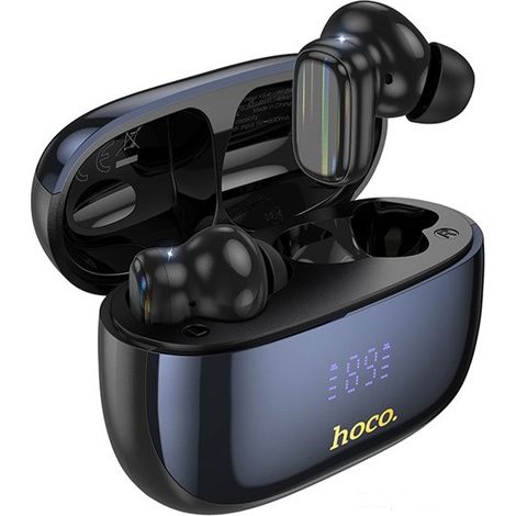 Hoco eq20 rhyme cuffie in-ear bluetooth senza fili nero (1/5)