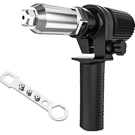 Riveteuse électrique, adaptateur pour riveteuse, riveteuse, accessoires pour dénoyautage, accessoires, adaptateur de connexion pour perceuse à rivets sans fil (1/5)