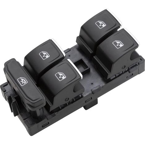Interruptor principal del elevalunas eléctrico compatible con Golf MK7, Seat Ateca, Ibiza, Touran 5G0959857B (1/5)