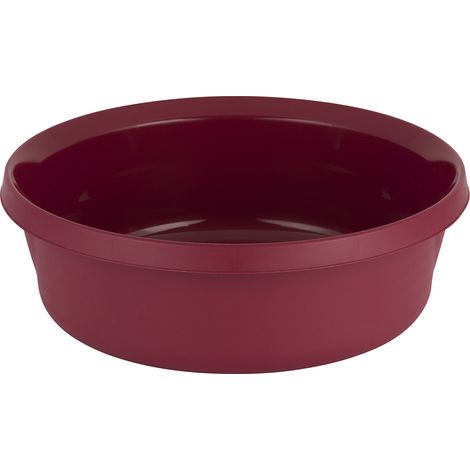 Bol en plastique, mat, 20L, bordeaux -JAG (1/3)