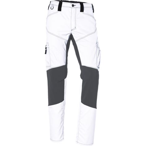 Kübler Stretchhose ACTIVIQ 2850 weiß/anthrazit Gr. 98