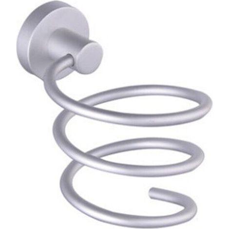 Supporto per asciugacapelli in alluminio di qualità aerospaziale, supporto per asciugacapelli da salone, supporto per contenitori sanitari, supporto organizzativo, accessori per il bagno (1/5)