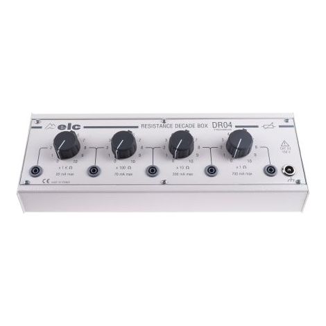 Boîte à décades de résistance ELC, résolution 1O, 0.5W ( Prix pour 1 )