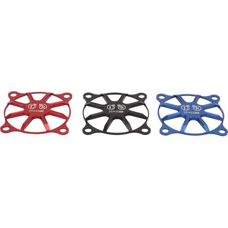 caches pour ventilateur RC 35 mm, usinés CNC, en alliage d'aluminium léger et pratique, pour refroidissement des ESC RC. (1/5)