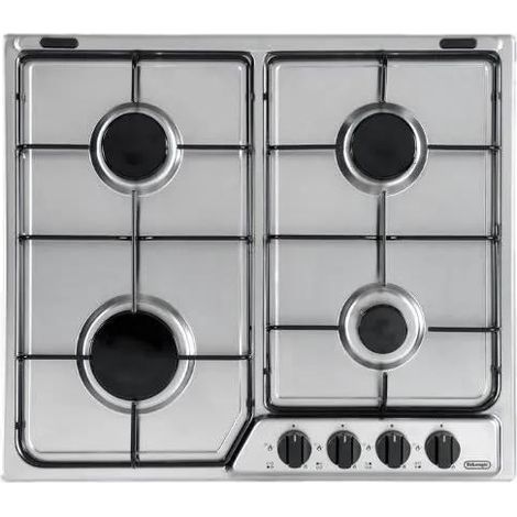 DeLonghi YAF46 ASV placa de cocción negro y plata