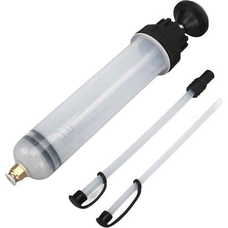 Extractor de fluidos manual de 200 cc, bomba de jeringa de aceite, herramienta de transferencia universal, para automóviles y embarcaciones. (1/5)