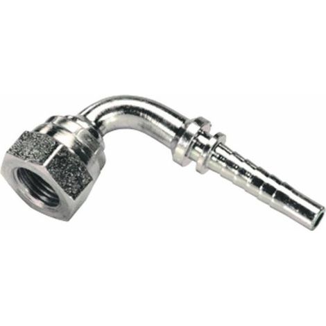 Raccord fileté femelle 60° courbé 90° - 3/8"X3/8" (Lot de 5) (1/2)