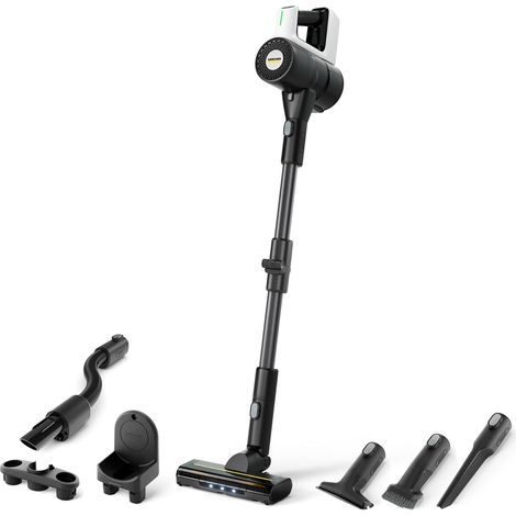 aspirateur sans Fil VCS 3 Nano Flex, autonomie : Jusqu’à 50 Minutes, Tube d’Aspiration articulé, Tuyau Flexible, buse de Sol avec LED, buse de Fentes, Brosse plumeau, 1 Batterie 22 V (1/5)