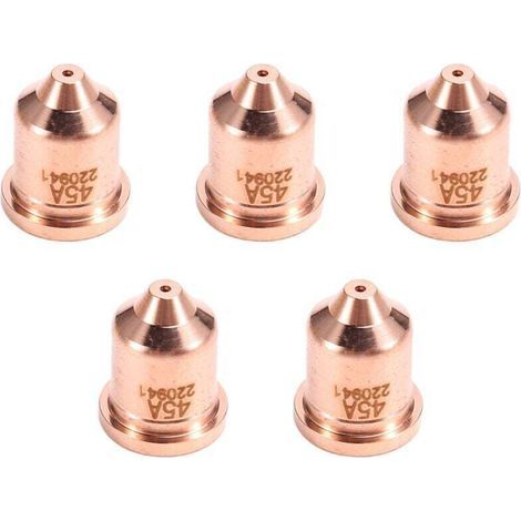 5 punte compatibili per ugelli per torcia da taglio al plasma 45A 45XP 65 85 105 Pezzi di consumo (1/4)