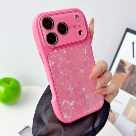 (Rouge, iPhone 14) Coque rigide mate, matériau PC+TPU, antichoc, avec clip ceinture.