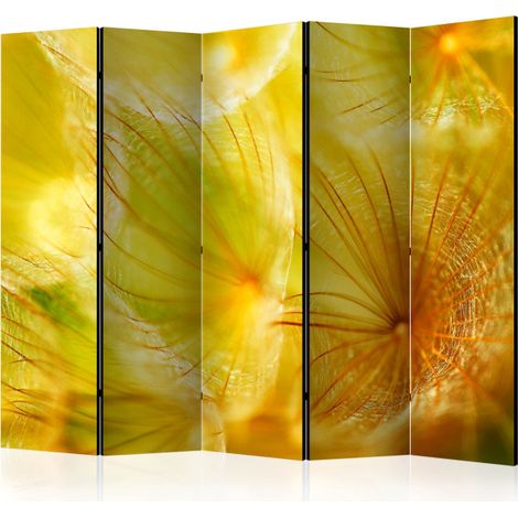 Paravent 5 Volets "Soft Dandelion Flower" 172x225cm (1/2)