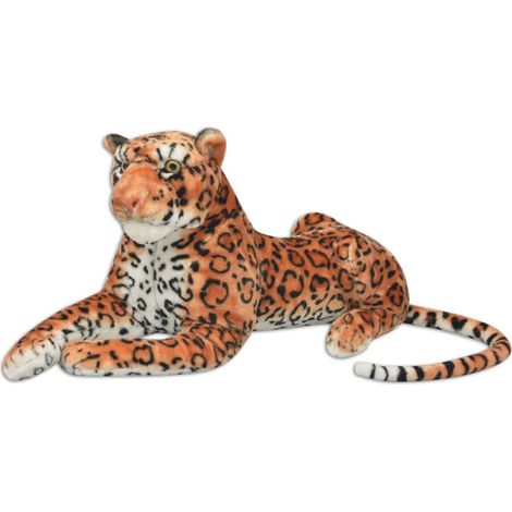 Teenpull – Leopard Kuscheltier Plüsch Braun XXL (1/5)