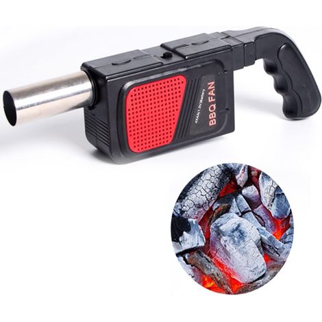 ventilateur soufflant Ventilateur électrique tenu dans la main de BBQ de ventilateur de ventilateur d'air for de petits gonflables et maisons de rebond (1/5)