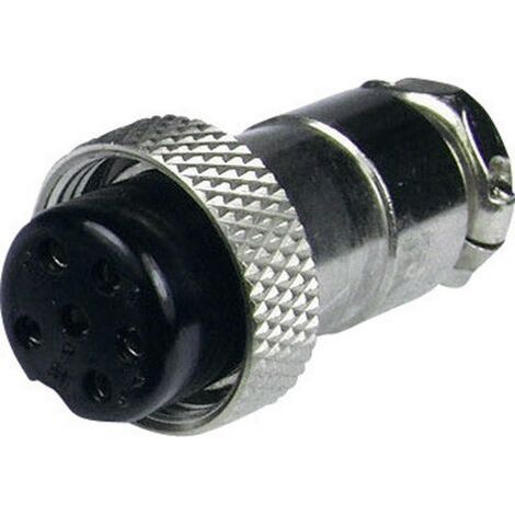 Mini DIN femelle, droit Cliff FC684212 Nombre de pôles: 2 argent 1 pc(s) (1/3)