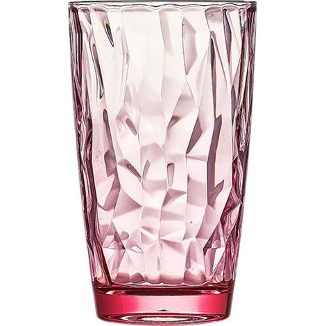 1 verres réutilisables en acrylique 590 ml, couleur arc-en-ciel, sans BPA, lave-vaisselle (panier supérieur), pour intérieur et extérieur (1/5)