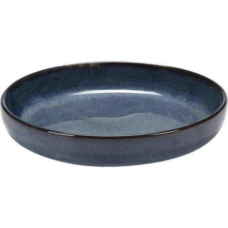 SERAX Pure Assiette, bleu foncé, ø 145 mm (1/3)