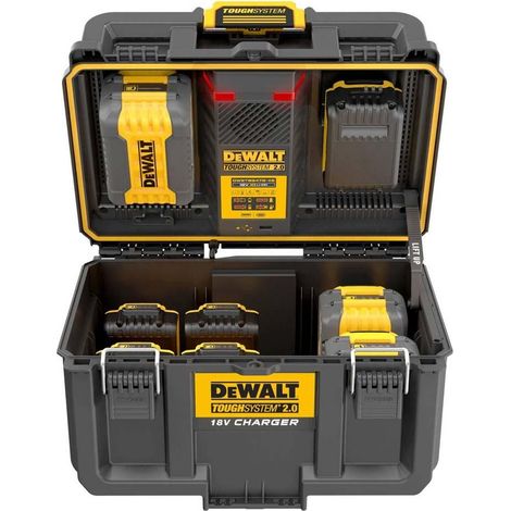 DeWalt DWST83470-GB Toughsystem 2.0 Battery Charger Box 18 / 54v XR USB Charge (1/10)