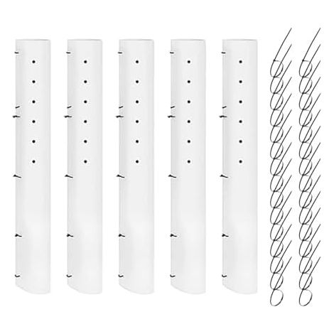 Tubes de croissance pour arbres, résistants aux UV, installation rapide Tubes de croissance pour jeunes plants, arbustes, pépinières, jardins, cours et serres (1/5)