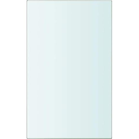 Maison Exclusive - Regalboden Glas Transparent 20x12 cm (1/3)