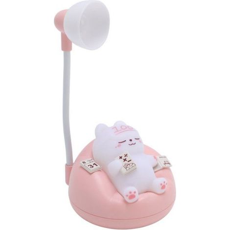 Veilleuse - Chat - 3 Niveaux De Luminosité - Pour Chambre Ou Nursery - 1 Pièce (1/5)
