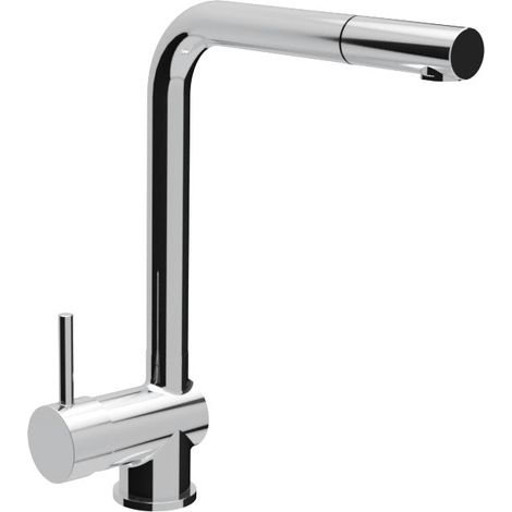 Rubinetto Cucina Miscelatore Monocomando Doccetta Estraibile Apell AP7730DCCR Cromato (1/2)