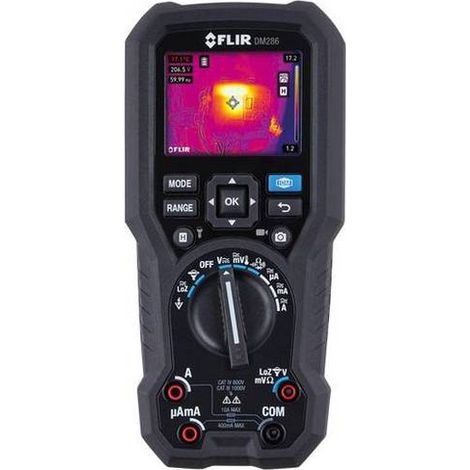 FLIR DM286 Multimetro portatile termocamera integrata CAT III 1000 V, CAT IV 600 V Display (Counts): 6000 (1/5)