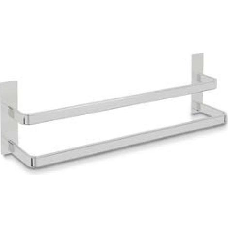 BELTRAN 2285 Toallero Doble Barra Para Atornillar En Mueble Cromo - ref: 064-2285