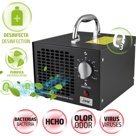 JBM 53786 Generatore portatile di ozono 5000 mg/h