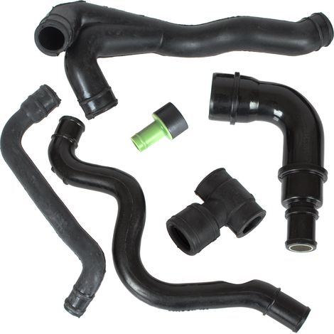 Kit de 6 durites de reniflard de bloc moteur pour Seat Leon 99-06 1.8 T (1/5)