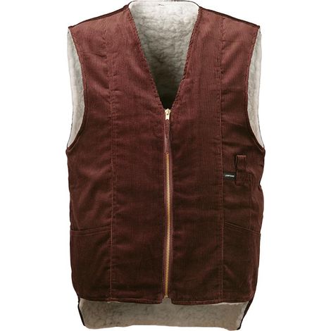 CRAFTLAND protection Cordweste, Webfell, Gr. 2XL, braun