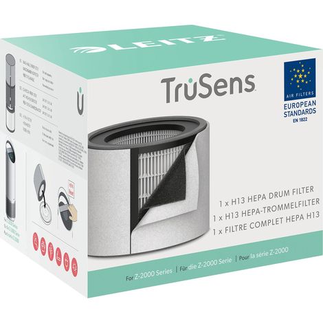 Leitz TruSens filtro purificatore d'aria grigio e nero