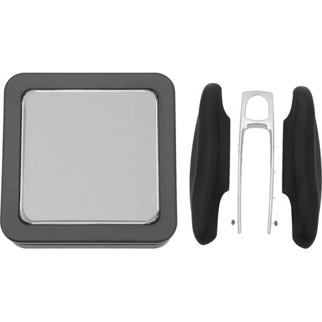 Housse de clé de voiture en cuir, étui de protection pour télécommande sans clé Panamera Cayenne 911 Taycan, noir (1/5)