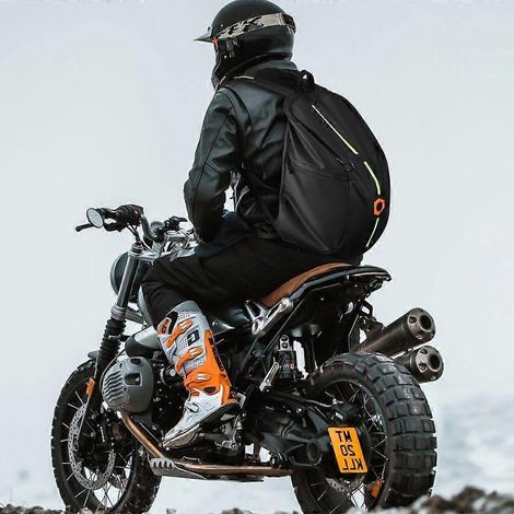 Sac de rangement pour casques de moto, accessoire pour homme (1/4)
