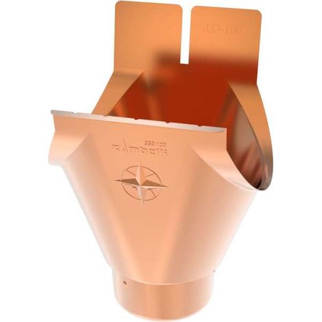 Zambelli Kupfer Meister-Stutzen oval 250/60 mit Logo, 110062-ZAM